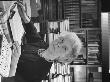 Librarian Miss Johnston, Who Has Worked For 25 Years At The New York Public Library by Alfred Eisenstaedt Limited Edition Print