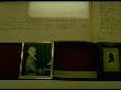 Framed Pictures Of Mozart And Haydn Which Sat On Igor Stravinsky's Piano by Gjon Mili Limited Edition Print
