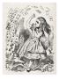 Alice Returning From Wonderland, Surrounded By Cards And Animals by Gustave Dorã© Limited Edition Print