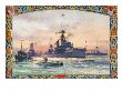 Battleships In British Navy At The Start Of World War by Hugh Thomson Limited Edition Print