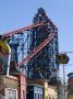 The Big One, The 235Ft Roller Coaster (Europe's Largest) At Pleasure Beach, Blackpool, England by Natalie Tepper Limited Edition Print