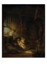 Sainte Famille Dite Aussi Le Menage Du Menuisier by Rembrandt Van Rijn Limited Edition Pricing Art Print