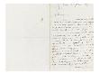 Lettre Autographe Signee A Laurent Matheron, 27 Novembre 1857 by Eugene Delacroix Limited Edition Pricing Art Print