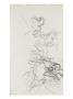 Carnet De Dessins : Tete D'homme De Trois-Quarts Centaure Pour Les Sources by Gustave Moreau Limited Edition Print