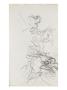 Carnet De Dessins : Tete D'homme De Trois-Quarts Centaure Pour Les Sources by Gustave Moreau Limited Edition Pricing Art Print