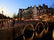 Couple At Sunset, Keisersgracht Canal, Amerstdam, Holland by Jim Engelbrecht Limited Edition Print