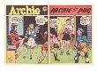 Archie Comics Retro: Archie Comic Spread Archie The Pug (Aged) by Harry Sahle Limited Edition Print
