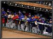 Texas Rangers V San Francisco Giants, Game 1: The Texas Rangers Look On From The Dugout by Christian Petersen Limited Edition Print