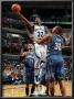 Charlotte Bobcats V Memphis Grizzlies: O.J. Mayo And Boris Diaw by Joe Murphy Limited Edition Pricing Art Print