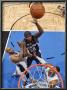 Memphis Grizzlies V Orlando Magic: Zach Randolph, Vince Carter And Dwight Howard by Fernando Medina Limited Edition Print