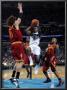 Cleveland Cavaliers  V New Orleans Hornets: Chris Paul And Anderson Varejao by Layne Murdoch Limited Edition Print