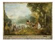 Embarkation For Cythera by Jean Antoine Watteau Limited Edition Print