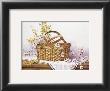 Wicker Basket Of Blooms by Peggy Thatch Sibley Limited Edition Pricing Art Print