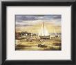 Sailboats At The Shore by T. C. Chiu Limited Edition Pricing Art Print