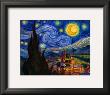 Muslim Starry Night by Ron English Limited Edition Print