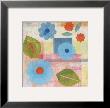 Blue Pattern Flower by Gale Kaseguma Limited Edition Pricing Art Print