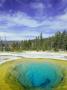 Morning Glory Pool, Old Faithful Geyser, Yellowstone National Park, Wyoming, Usa by Pete Cairns Limited Edition Print