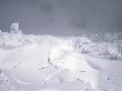 Climbers Crossing A Dark And Snowy Khumbu Ice Fall, Nepal by Michael Brown Limited Edition Print