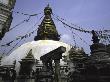 Chorten With Prayer Flags, Nepal by Michael Brown Limited Edition Pricing Art Print