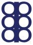 Navy Design, No. 300 by Avalisa Limited Edition Pricing Art Print
