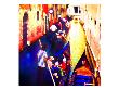 Gondolas On Canal, Venice by Tosh Limited Edition Print