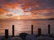 Spectacular Sunset Over West Bay In Dorset, England. Jurassic Coast World Heritage Site by Adam Burton Limited Edition Print