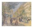 Les Grands Boulevards by Pierre-Auguste Renoir Limited Edition Pricing Art Print