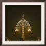 Presidential Palace Is Illuminated After The Beating The Retreat Ceremony by Mustafa Quraishi Limited Edition Print