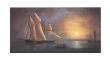 Moonlight At Sandy Hook (Signed) by Tim Thompson Limited Edition Print