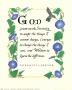 Serenity Prayer And Flowers by Liz Howard Limited Edition Pricing Art Print