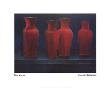 Red Vases by Lincoln Seligman Limited Edition Pricing Art Print