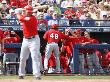 Los Angeles Angels Of Anaheim V San Diego Padres, Peoria, Az - March 15: Torii Hunter by Christian Petersen Limited Edition Print