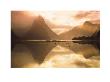 Mitre Peak At Sunset, Milford Sound, South Island, New Zealand by Dominic Webster Limited Edition Print