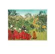 Singes Dans La Foret Tropicale by Henri Rousseau Limited Edition Print