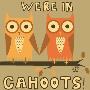 Cahoots Owls by Todd Goldman Limited Edition Print
