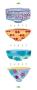 Kimono Tea Cups Iii by Lois Bender Limited Edition Print