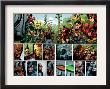 Secret Invasion #1 Group: Iron Fist, Cage, Luke, Iron Man And Wonder Man by Leinil Francis Yu Limited Edition Pricing Art Print