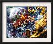 Nova Annual #1 Group: Thor, Vision, Iron Man, Captain America And Dr. Doom by Wellinton Alves Limited Edition Print