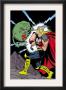 X-Statix #25 Cover: Thor And Doop by Michael Allred Limited Edition Pricing Art Print