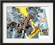 Alpha Flight #8 Group: Major Mapleleaf, Storm, Thor And Human Torch by Dave Ross Limited Edition Print
