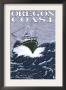 Fishing Boat - Oregon Coast, C.2009 by Lantern Press Limited Edition Print