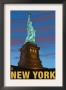 Statue Of Liberty - New York City, Ny, C.2009 by Lantern Press Limited Edition Print