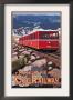 Pikes Peak Cog Railway - Swiss Locomotive, C.2008 by Lantern Press Limited Edition Print