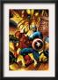 New Avengers #6 Cover: Iron Man And Captain America by Bryan Hitch Limited Edition Print