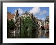 Gabled Buildings With Distorted Facade Of Bricks, North Of The Centre Of Ghent, Belgium by Richard Ashworth Limited Edition Print