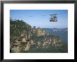 The Three Sisters And Scenic Skyway, Katoomba, The Blue Mountains, New South Wales (N.S.W.) by Gavin Hellier Limited Edition Print