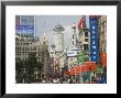 East Nanjing Pedestrian Street, Huangpu District, Shanghai, China by Jochen Schlenker Limited Edition Print