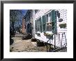 Exterior Of Houses On A Typical Street, Annapolis, Maryland, Usa by I Vanderharst Limited Edition Print