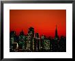 City Skyline From Treasure Island, San Francisco, California, Usa by Roberto Gerometta Limited Edition Print