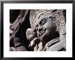 Detail Of Carved Statue At The Terrace Of The Leper King, Angkor Thom, Angkor, Cambodia by Tom Cockrem Limited Edition Print